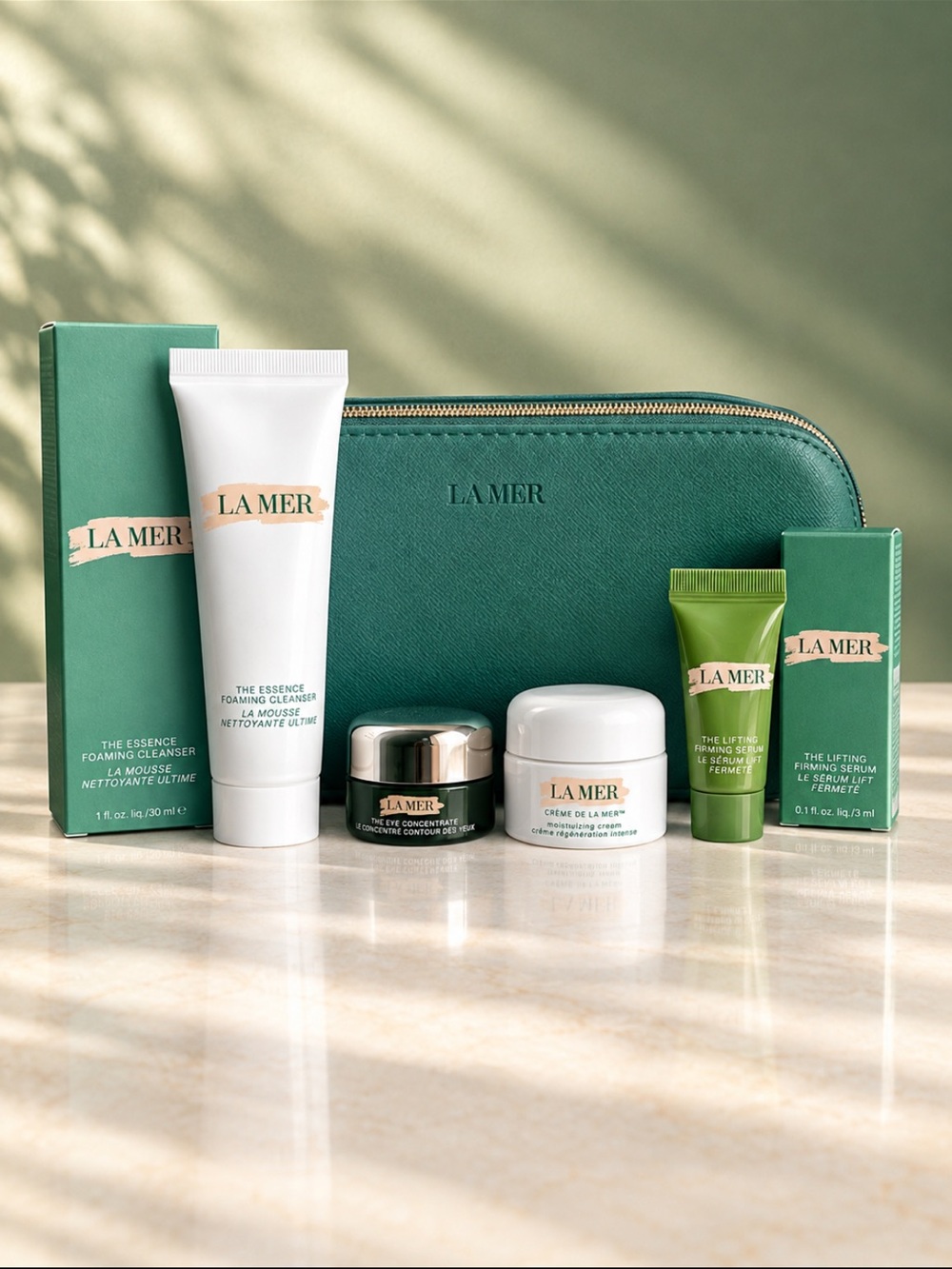 🆕 5 Piece La Mer Travel Skincare Curated Bundle